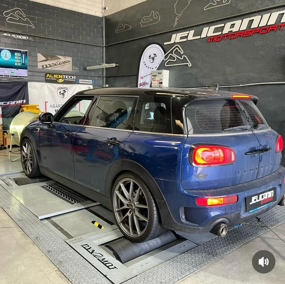 MINI Clubman Cooper SD 2.0 en el banco de potencia DynoMot 4x4 de Jelicanin Motorsport