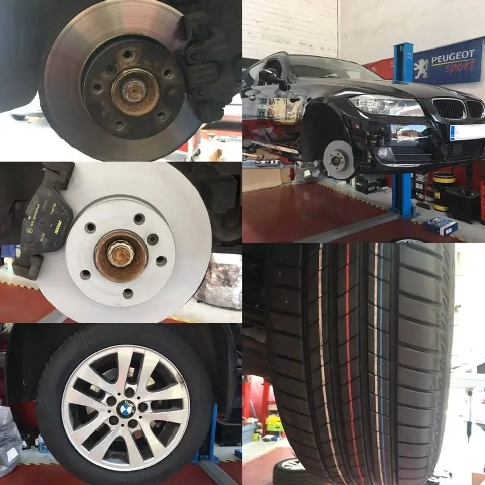 Frenos y neumáticos · BMW Serie 3