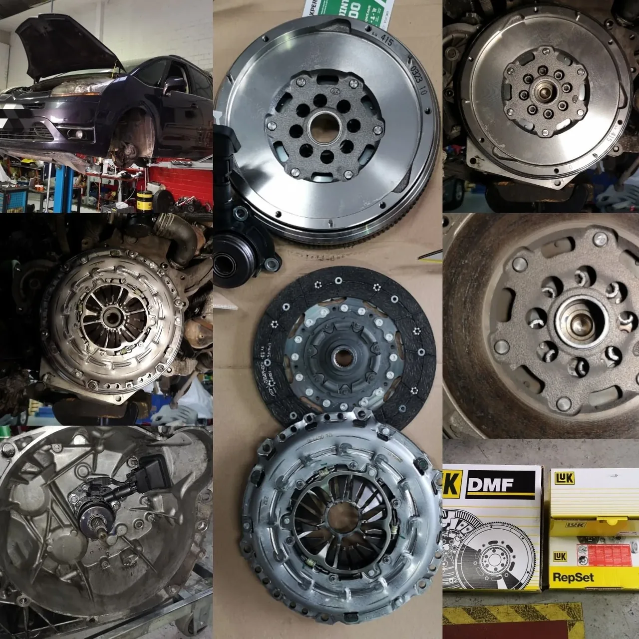 Cambio embrague + volante bimasa LUK