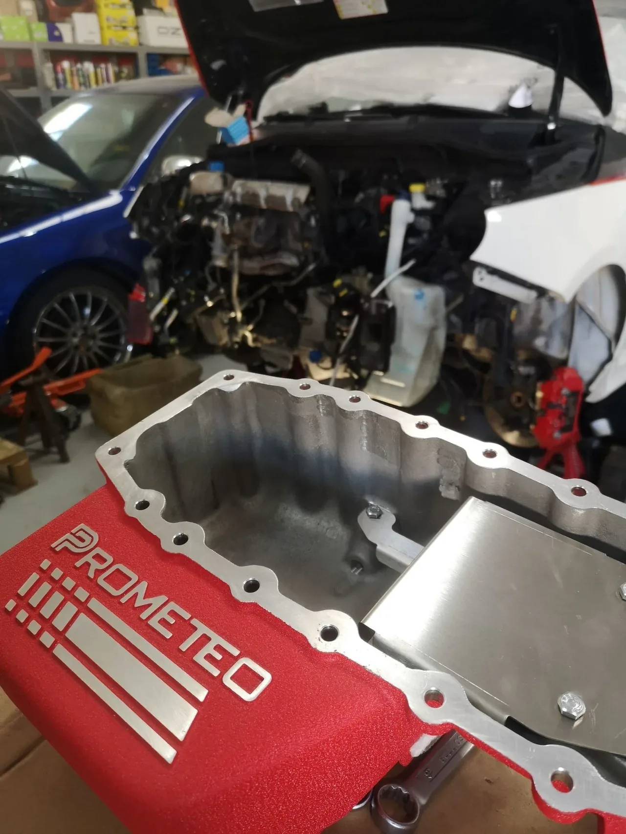 Cárter Prometeo + Abarth abierto
