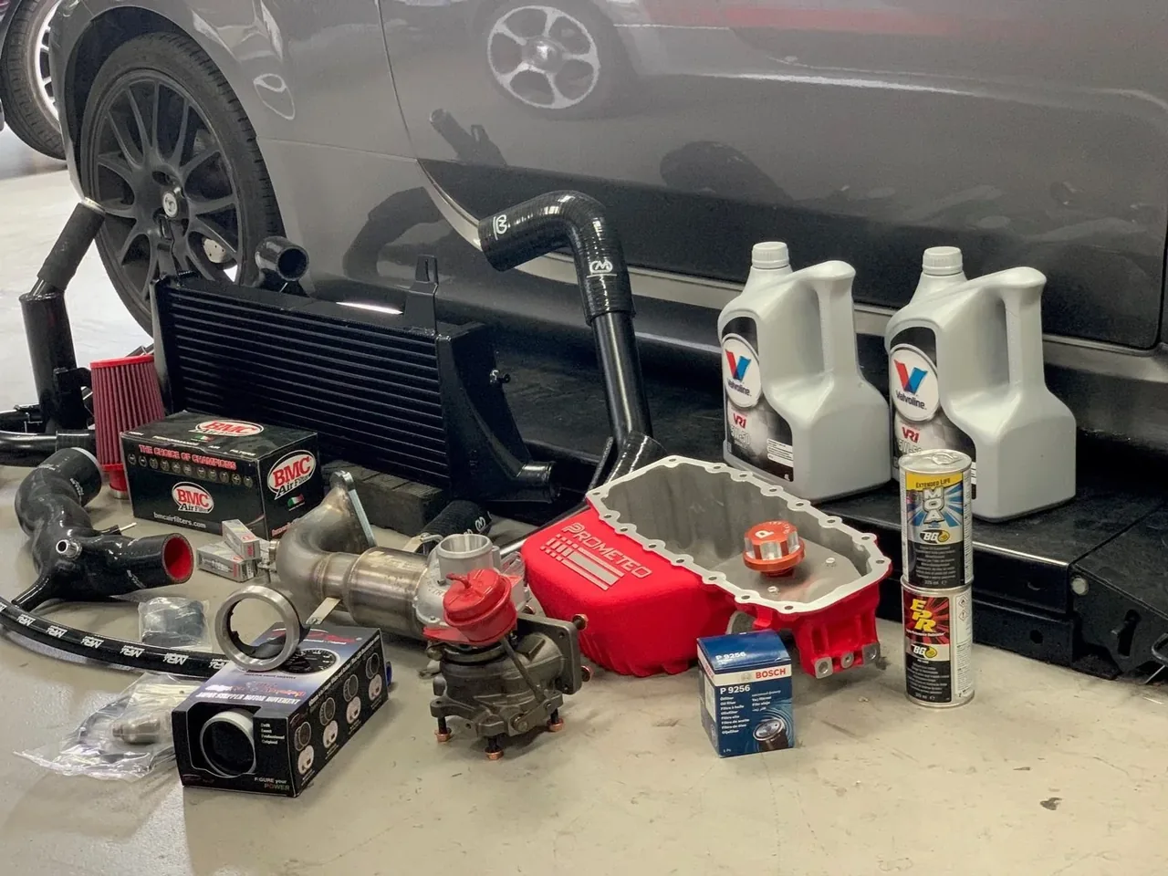 Kit Stage: intercooler, turbo, aceite