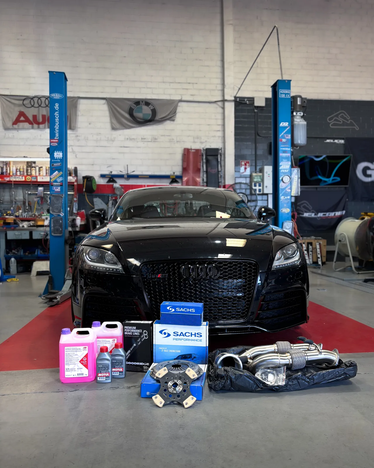 AUDI TTRS – PREPARACIÓN COMPLETA