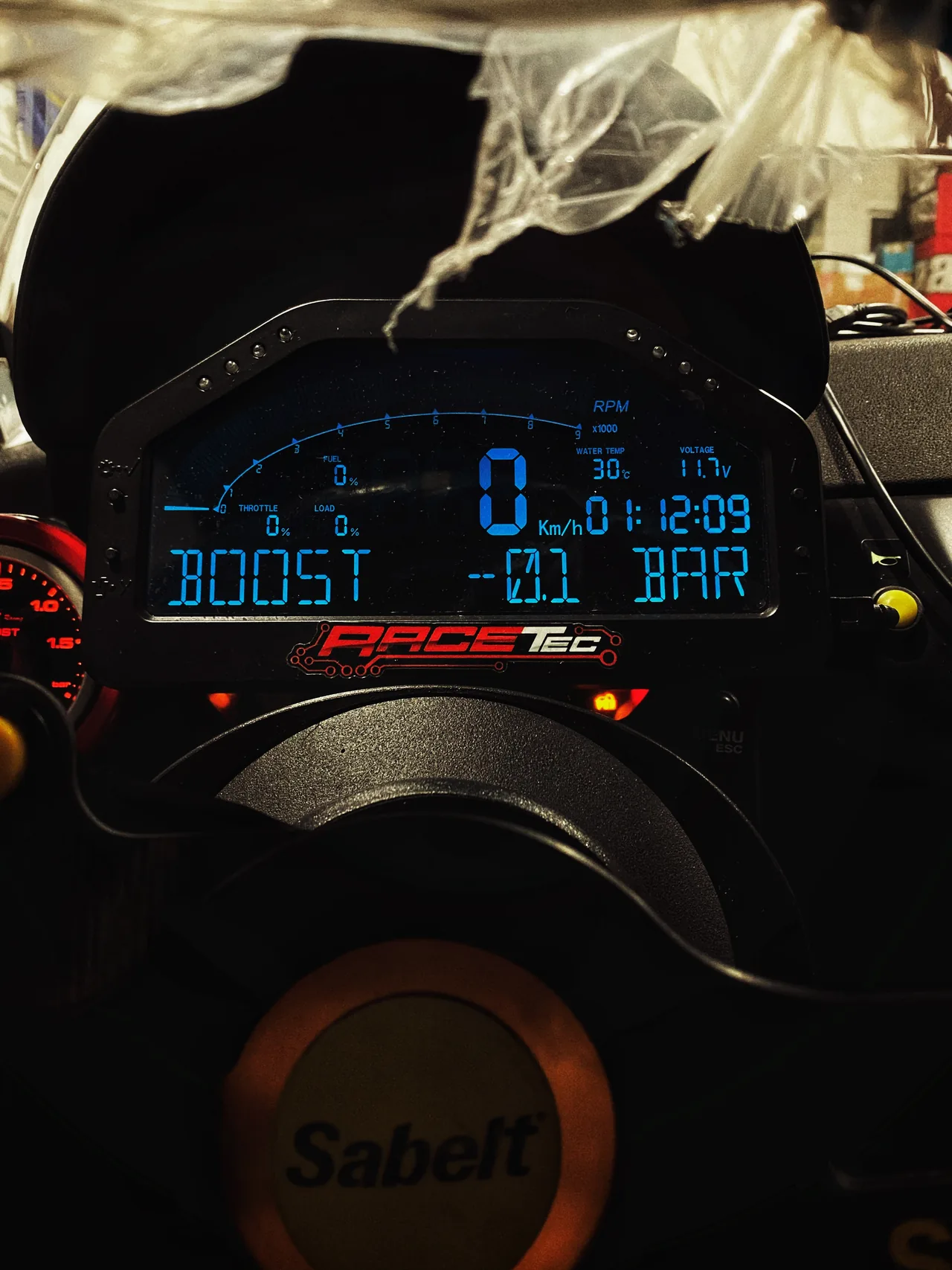 Dash race display