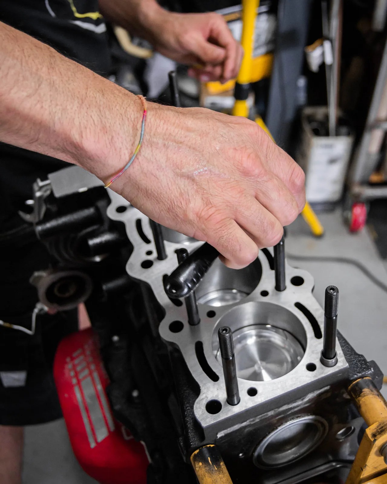 Forjando motor Abarth