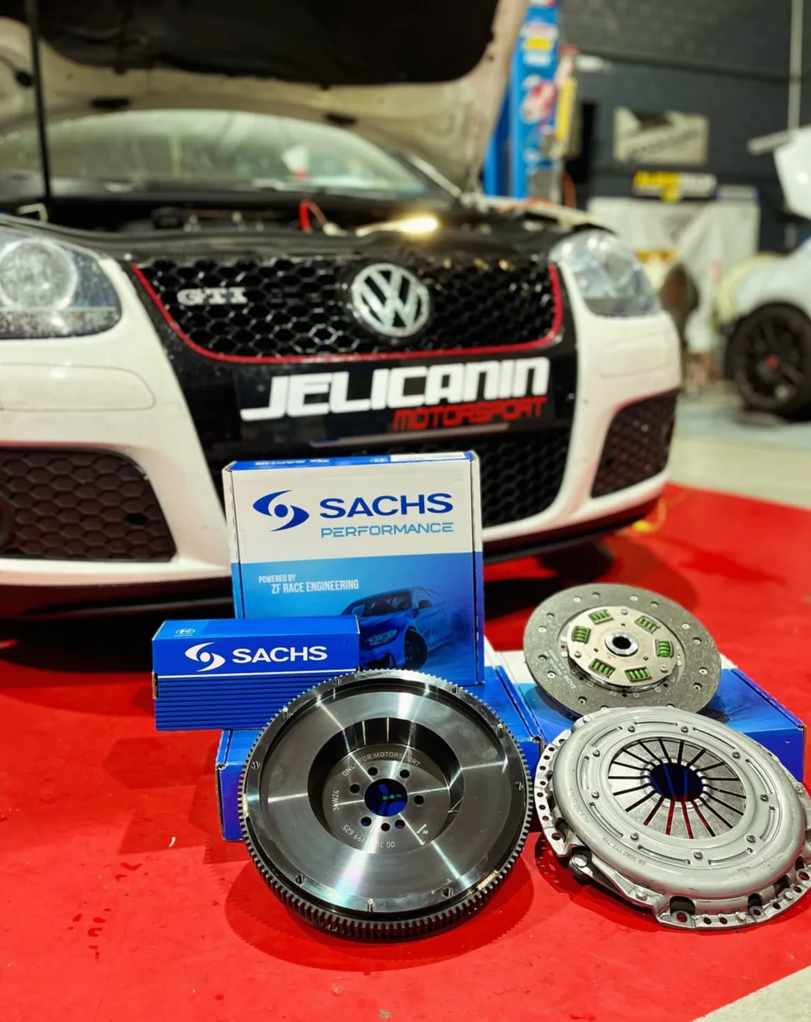 Montaje embrague Sachs Performance GOLF MK5 GTI